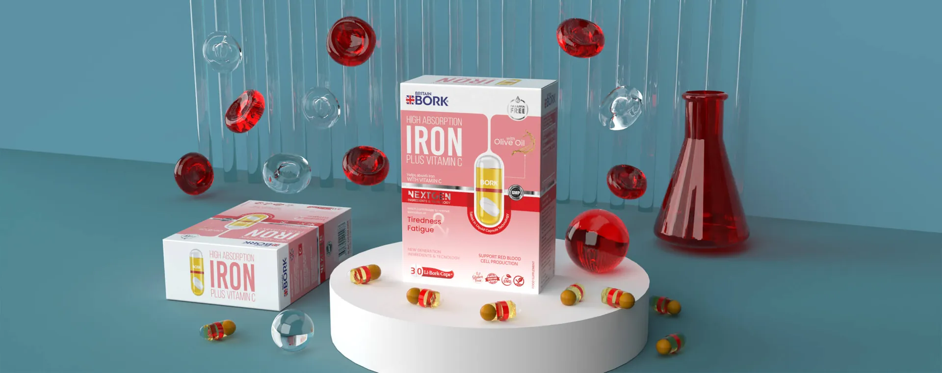 Britain Bork High Absorption Iron + Vitamin C — Britain Bork