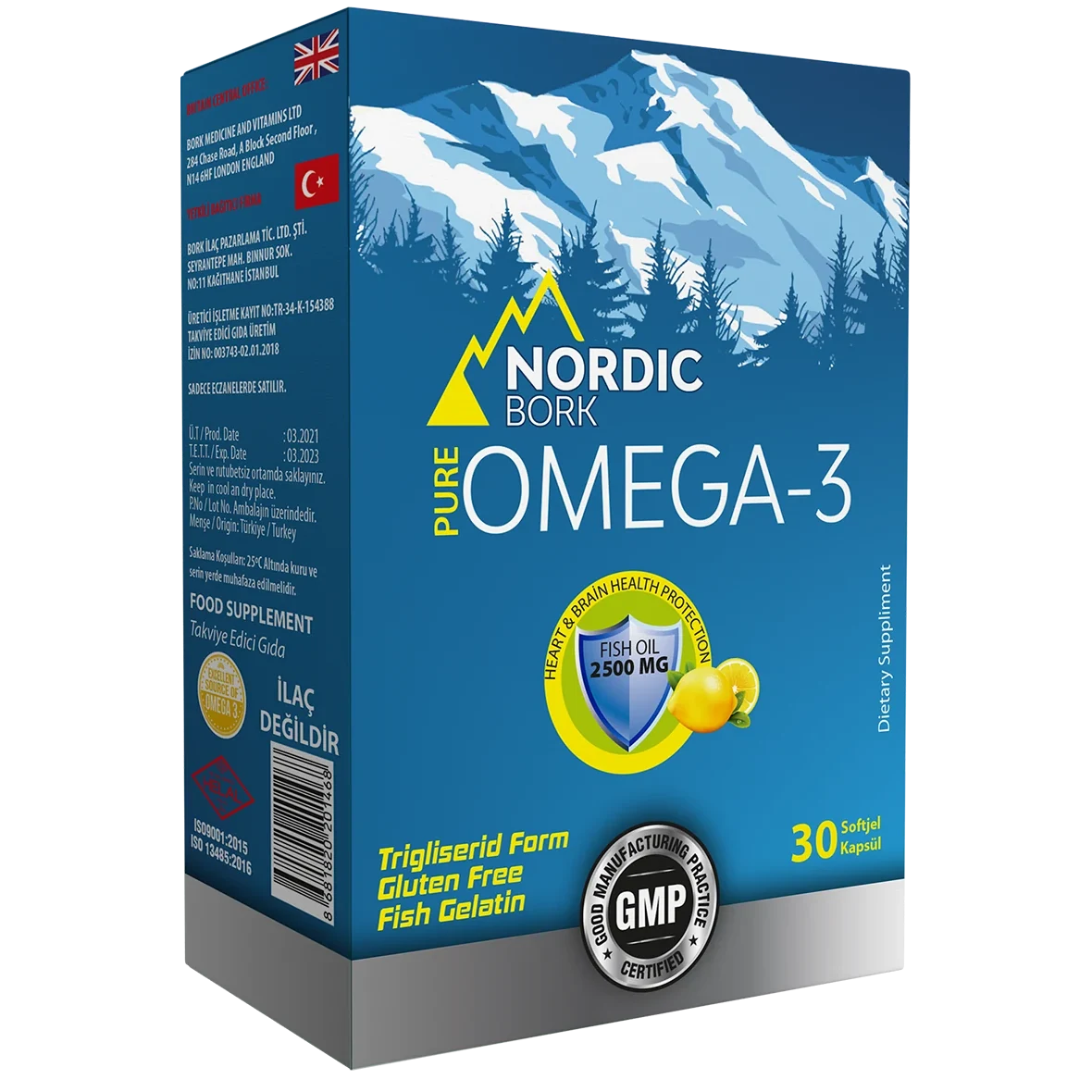 Ultimate Omega-3 Капсулы №200