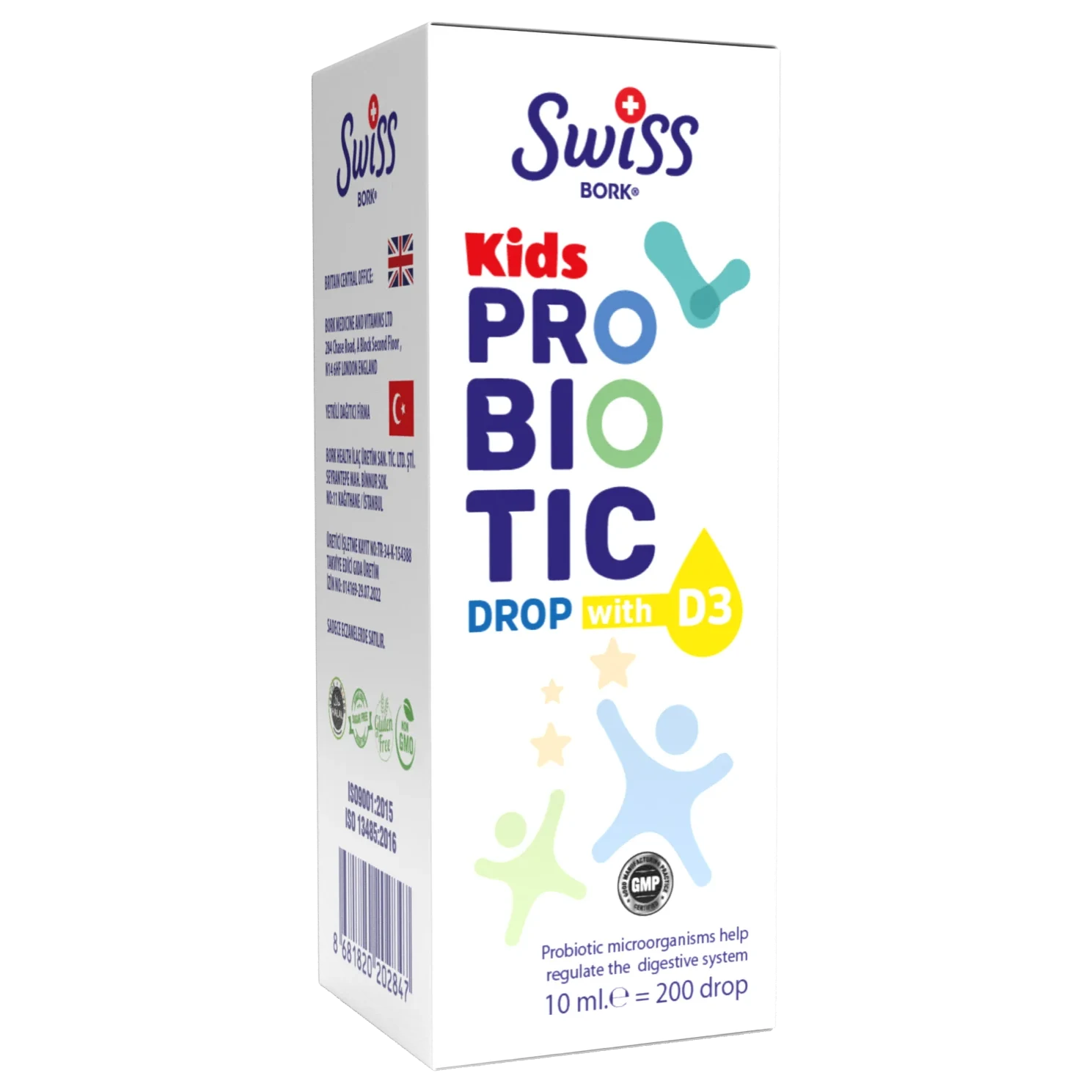 Kids Probiotic + D3 Капли 10 МЛ