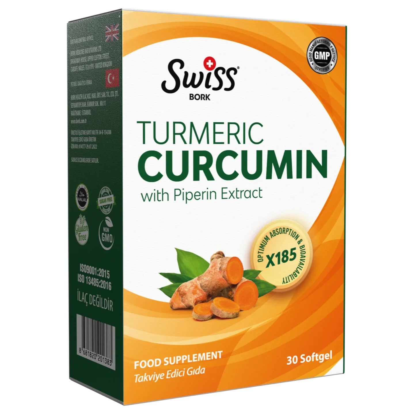 Turmeric Curcumin Капсулы №30