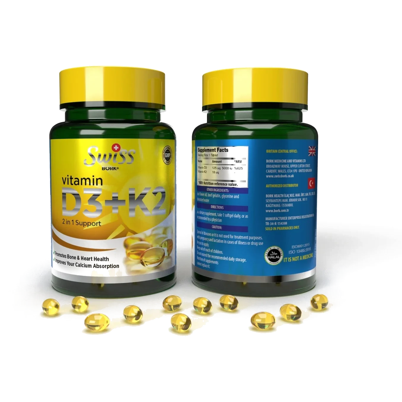 Vitamin D3+k2 Капсулы №60